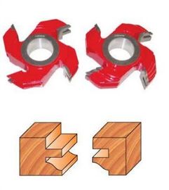 セット 1 組あたりの炭化物の形削り盤のカッター T.C.T のキャビネット ドアのカッター 2pcs