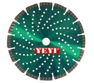 溶接された 300mm レーザー 12"のあたりでダイヤモンドはコンクリート、石工については鋸歯を